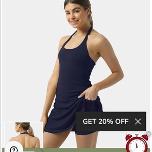 Halara dress- halter- NWT